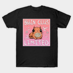 Cute Brain Cells Limited Cat T-Shirt